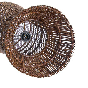 Függőlámpa búra Oasis Tower Dark Walnut XL bambuszból 35 x 102 cm small 4