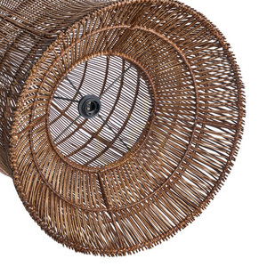 Függőlámpa Woven Bell XL sötét diófa kézzel készült, Oversized Collection small 11