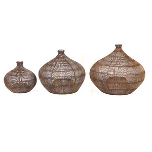 Függőlámpa Desert Gourd sötét diófa S 48 cm small 6