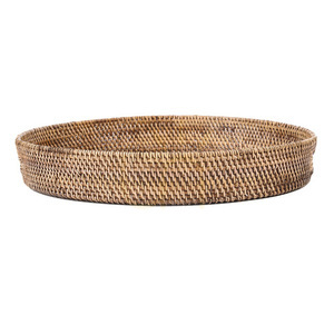 Nagy fa tálca természetes barna 51 cm small 4