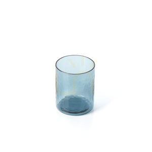 Kalapált magas pohár kék 8 cm small 5