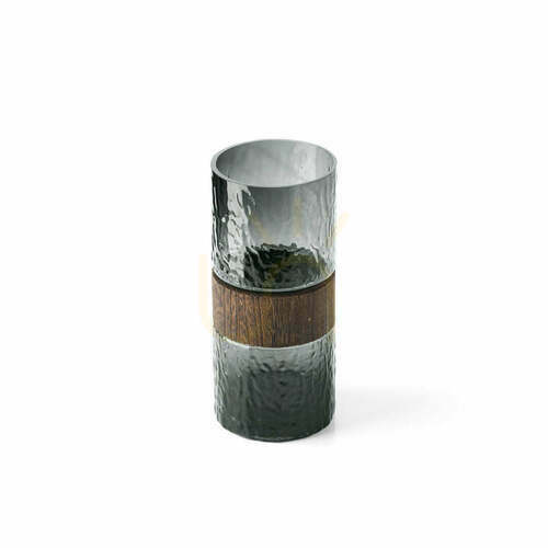 Jelölje be Váza The Wood You Be Mine sötétszürke M 24,5 cm
