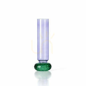 Bazar Bizar Violet Quartz üvegváza, lila-zöld, 19,2 cm small 0