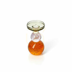 Gyertyatartó Bubble Jewel 15,7 cm üveg dekoráció small 1