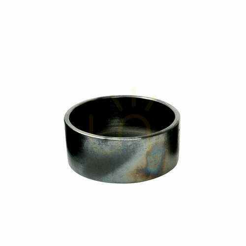 Jelölje be Égett hengeres tál Burned Collection fekete M 15 cm