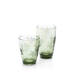 Zöld highball pohár 8,2 cm small 2