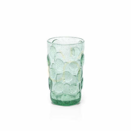 Jelölje be Aqua frosted pöttyös highball pohár 13,5 cm