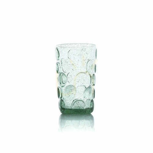 Jelölje be Aqua frosted pöttyös highball pohár 13,5 cm