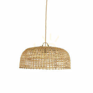 Bazar Bizar The Cloche Pendant lámpabúra, természetes, 60 cm small 0