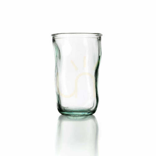 Jelölje be Yin kék üvegpohár Glass Collection 8 cm