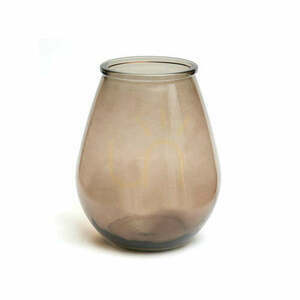Váza, bézs, 35,5 cm, Glass Collection, Qiezi, L small 0