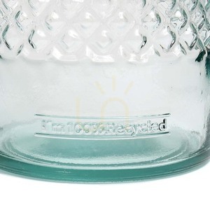 Zuanshí üveg palack kék S Glass Collection small 6