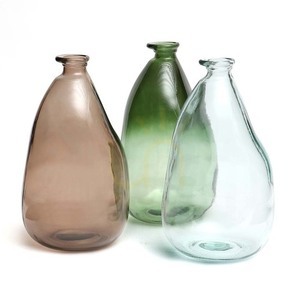 Váza Shudi Glass Collection kék 36 cm small 5