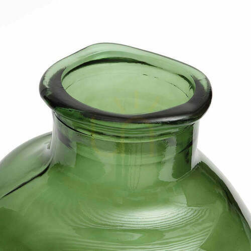 Jelölje be Yugang üvegváza zöld, 31 cm, Glass Collection
