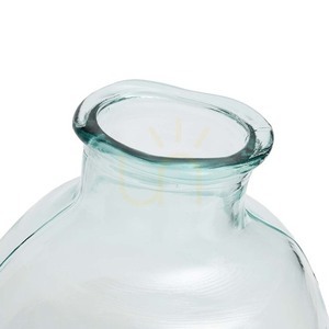 Kék üveg váza Yugang Glass Collection 31 cm small 3