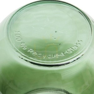 Qiezi üveg váza zöld L - Glass Collection small 3