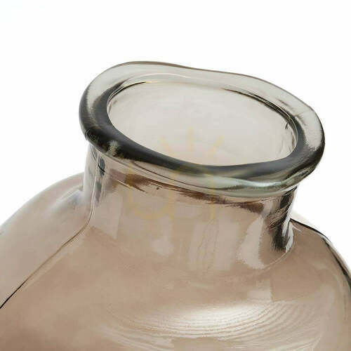 Jelölje be Yugang üveg váza bézs 31 cm Glass Collection