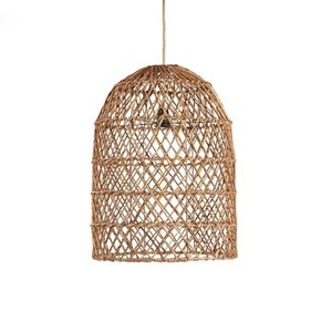 Függőlámpa Xiomara Natural L, 45x60 cm, Handmade Ը small 4