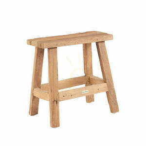 Széklet The Fab Rustic natúr, Rustic Collection 50x50x22 cm small 0