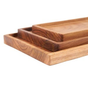 Teak Root Collection tálca természetes M 25 cm small 2