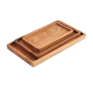 Teak Root Collection tálca természetes M 25 cm small 3