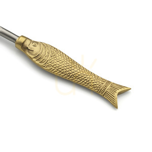 BAZAR BIZAR Fish Shaped Fork L villa hal alakú nyéllel, 21 cm small 4