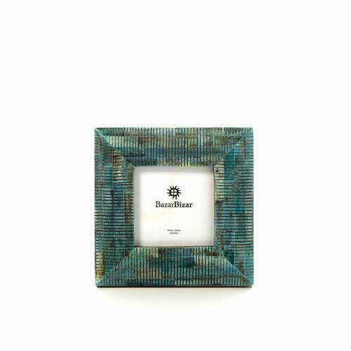 Jelölje be Fotókeret Ocean Ripple türkiz 10x10 cm