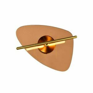 RELAX fali lámpa borostyán üveg LED 5W CANDELLUX 21-50809 small 0