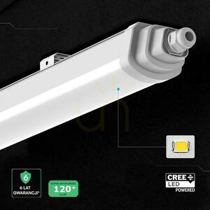 V-TAC CREE CHIP GT-sorozat 120cm 36W 120Lm/W VT-12035 4000K 4320lm hermetikus LED lámpatest 6 év garancia small 3