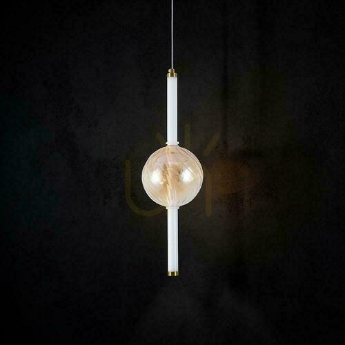 Jelölje be V-TAC LED 8W arany borostyánfehér függő lámpatest VT-84039 3000K 1100lm