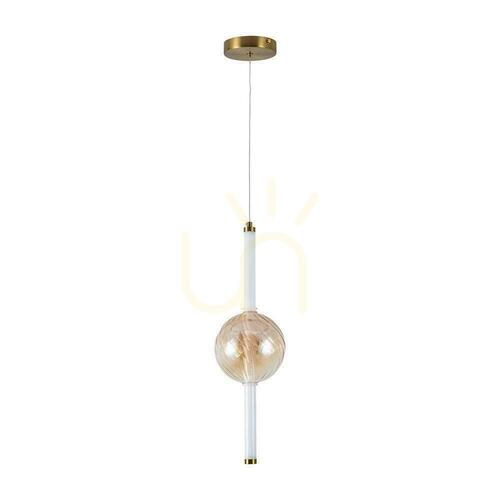 Jelölje be V-TAC LED 8W arany borostyánfehér függő lámpatest VT-84039 3000K 1100lm
