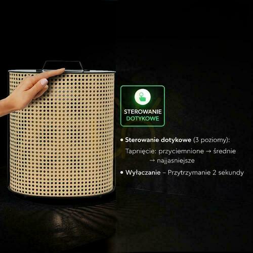 Jelölje be Hordozható napelemes lámpa V-TAC 1.2W LED IP65 39x33cm fa VT-84044 2800K 150lm