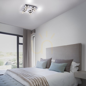 TIM Plafond 14522-17 króm 8xLED 2 TIM Plafond 14522-17 króm 8xLED small 2