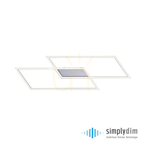 INIGO 8193-55 LED mennyezeti lámpa ezüst 30 W small 1