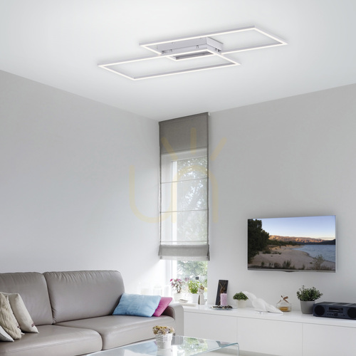 Jelölje be INIGO 8193-55 LED mennyezeti lámpa ezüst 30 W
