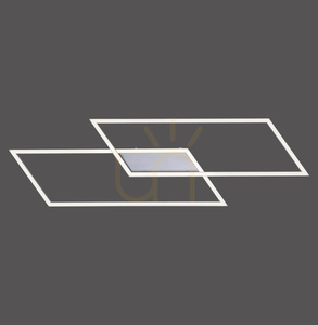 INIGO 8193-55 LED mennyezeti lámpa ezüst 30 W small 0