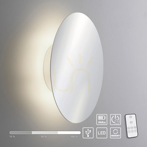 AKKU-PUNTUA fali lámpa 8153-17 króm 1xLED small 13