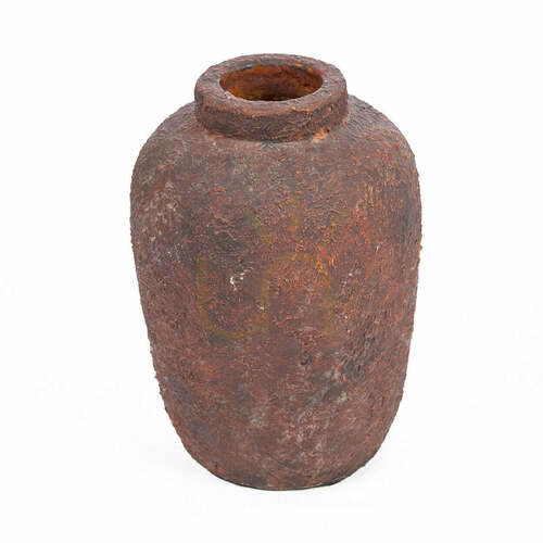 Jelölje be Bazar Bizar Clay Echo bordó dekorváza S, 20 cm