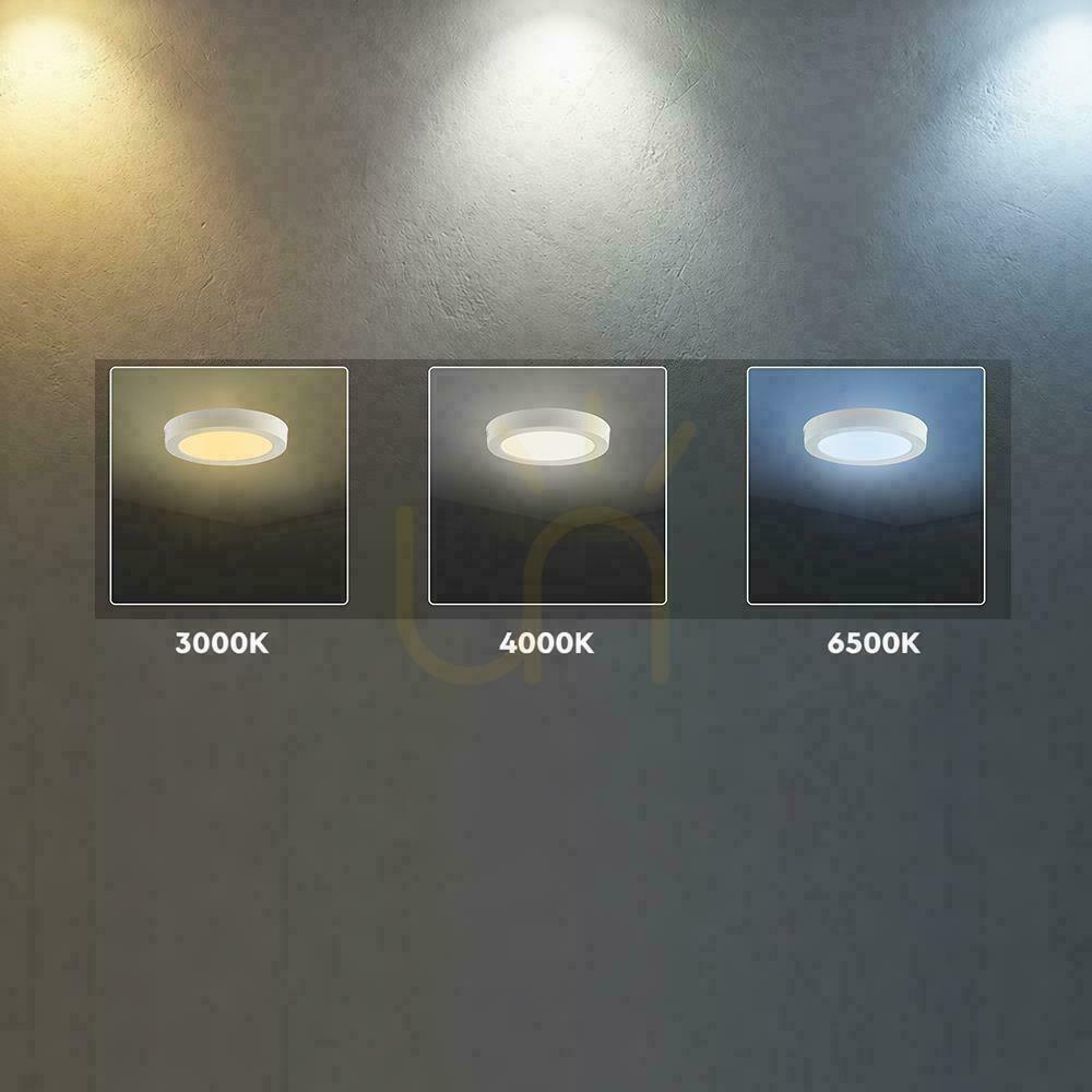 Kijelző V-TAC 12W LED CREE CHIP downlight felületi panel kerek 167x30mm VT-60012CCT 1320lm 6 év garancia V-TAC 12W LED CREE CHIP downlight felületi panel kerek 167x30mm VT-60012CCT 1320lm 6 év garancia