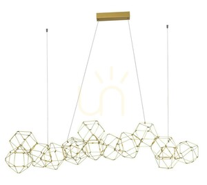 Luces Exclusivas ASIS LE41326 arany LED függeszték 67 W, 137 cm small 0