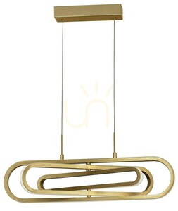 HOYO Luces Exclusivas LE41399 LED függőlámpa arany 64 cm small 0