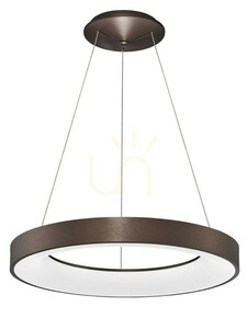 Luces Exclusivas TOME SMART LE41518 gyűrűs függőlámpa csiszolt bronz LED 50 W 3250 lm 3000 K Ø60 cm small 0
