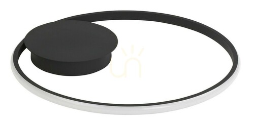 Jelölje be Fekete LED mennyezeti lámpa Luces Exclusivas ARICA LE41577 32 W 2320 lm 3000 K Ø50 cm