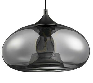 Luces Exclusivas CANTOS LE41941 függőlámpa, fekete/króm, 28 cm, 1×E27 small 1
