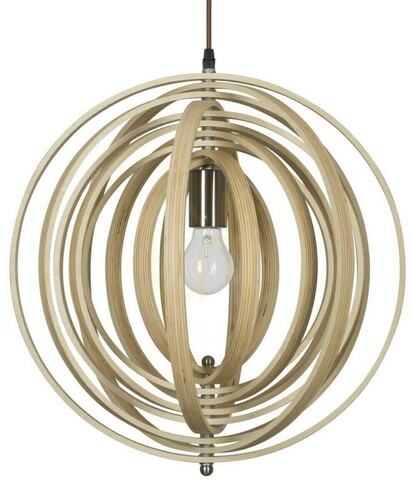 Jelölje be Luces Exclusivas MARTIN LE42097 fa függőlámpa 1xE27 43 cm