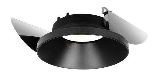 Jelölje be Luces Exclusivas CANTAURA LE61417 süllyesztett lámpatest fekete GU10 Ø8,2 cm