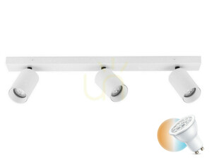 Fehér, három spotlámpás mennyezeti lámpa CLORINDA Luces Exclusivas LE61468 GU10 small 0