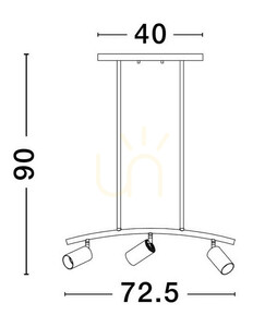 CAYES Luces Exclusivas függőlámpa LE42617 small 5