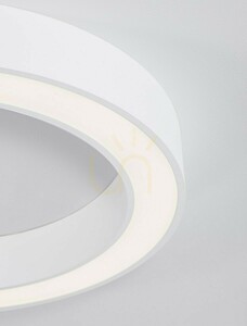 Luces Exclusivas CLARO LE42684 LED mennyezeti lámpa, matt fehér, 60 cm, 50 W small 2
