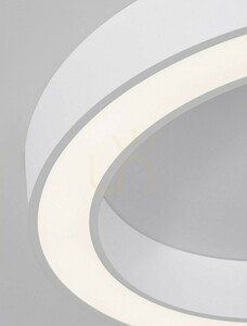 Luces Exclusivas CLARO LE42684 LED mennyezeti lámpa, matt fehér, 60 cm, 50 W small 4